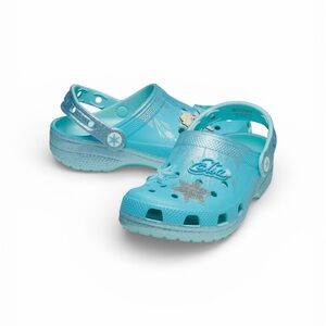 NWT Crocs Girl’s Disney Frozen Elsa Clogs Size J3
